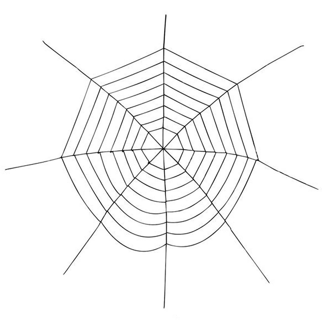 Rhode Island Novelty Halloween Party Decorations Huge 12 Foot Chenille Spider Web